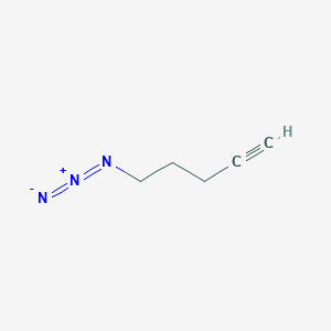 molecular formula C5H7N3 B2958000 4-Pentynyl azide CAS No. 199276-58-9
