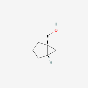 molecular formula C7H12O B2958020 [(1R,5R)-1-Bicyclo[3.1.0]hexanyl]methanol CAS No. 2089245-80-5