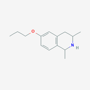 1,3-Dimethyl-6-propoxy-1,2,3,4-tetrahydroisoquinoline