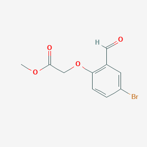 Methyl (4-bromo-2-formylphenoxy)acetate