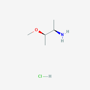 (2R,3R)-3-methoxybutan-2-amine hydrochloride