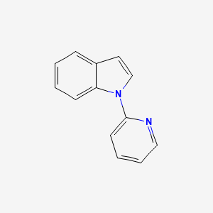 molecular formula C13H10N2 B2958418 1-(pyridin-2-yl)-1H-indole CAS No. 3419-91-8