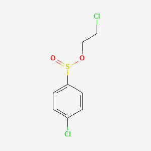 molecular formula C8H8Cl2O2S B2958428 2-Chloroethyl 4-chlorobenzenesulfinate CAS No. 101079-89-4