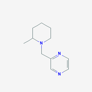 2-((2-Methylpiperidin-1-yl)methyl)pyrazine
