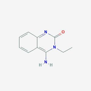 molecular formula C10H11N3O B2958465 3-Ethyl-4-imino-1,2,3,4-tetrahydroquinazolin-2-one CAS No. 477887-43-7