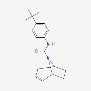 (1R,5S)-N-(4-(tert-butyl)phenyl)-8-azabicyclo[3.2.1]oct-2-ene-8-carboxamide