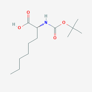 (R)-2-[(tert-Butyloxycarbonyl)amino]octanoic acid