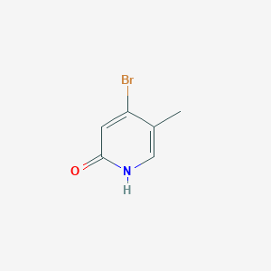 molecular formula C6H6BrNO B2958622 4-Bromo-5-methylpyridin-2(1H)-one CAS No. 1227578-85-9