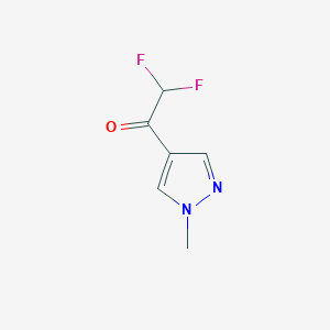 2,2-difluoro-1-(1-methyl-1H-pyrazol-4-yl)ethanone