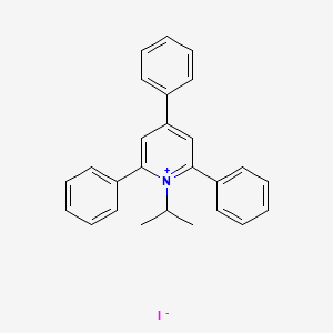 molecular formula C26H24IN B2958665 2,4,6-Triphenyl-1-(propan-2-yl)pyridin-1-ium iodide CAS No. 71777-84-9