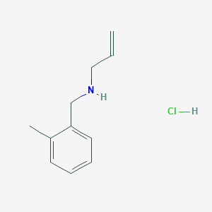 molecular formula C11H16ClN B2958666 N-(2-Methylbenzyl)-2-propen-1-amine hydrochloride CAS No. 1049774-26-6; 243462-40-0