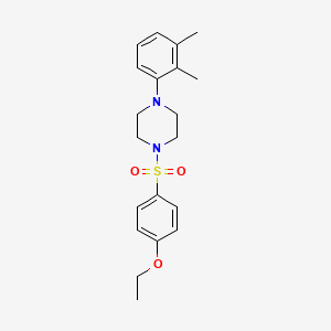 1-(2,3-Dimethylphenyl)-4-((4-ethoxyphenyl)sulfonyl)piperazine