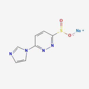 Sodium 6-(1H-imidazol-1-yl)pyridazine-3-sulfinate