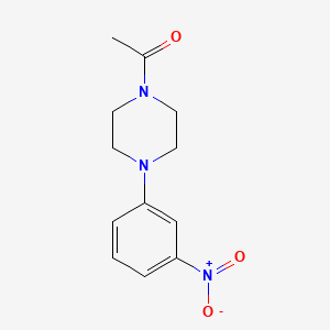 1-[4-(3-Nitrophenyl)piperazin-1-yl]ethanone