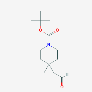 Tert-butyl 1-formyl-6-azaspiro[2.5]octane-6-carboxylate
