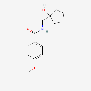 4-ethoxy-N-((1-hydroxycyclopentyl)methyl)benzamide