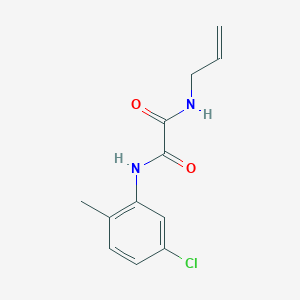 N-(5-chloro-2-methylphenyl)-N'-(prop-2-en-1-yl)ethanediamide