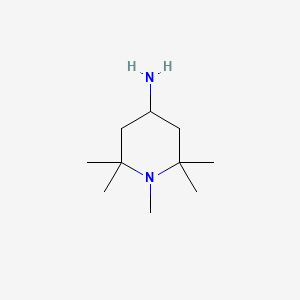 molecular formula C10H22N2 B2958887 4-Amino-1,2,2,6,6-pentamethylpiperidine CAS No. 14691-88-4; 40327-96-6
