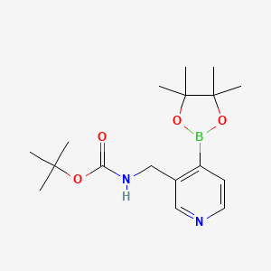 Boc-3-(Aminomethyl)pyridine-4-boronic acid pinacol ester