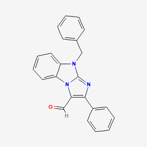 4-Benzyl-2-phenylimidazo[1,2-a]benzimidazole-1-carbaldehyde
