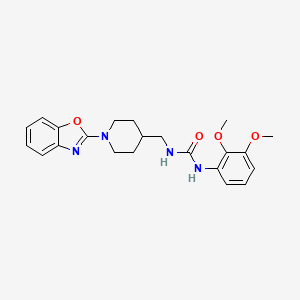 1-((1-(Benzo[d]oxazol-2-yl)piperidin-4-yl)methyl)-3-(2,3-dimethoxyphenyl)urea