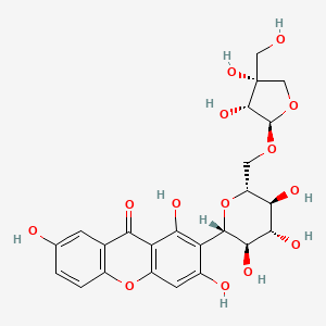 molecular formula C24H26O14 B2959140 Sibiricaxanthone A CAS No. 241125-76-8