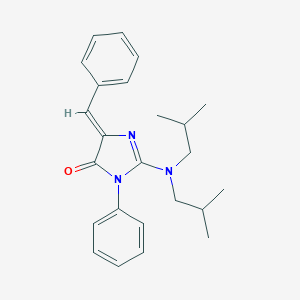 5-benzylidene-2-(diisobutylamino)-3-phenyl-3,5-dihydro-4H-imidazol-4-one