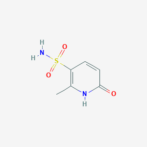 molecular formula C6H8N2O3S B2959344 2-Methyl-6-oxo-1,6-dihydropyridine-3-sulfonamide CAS No. 1355179-25-7