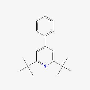 molecular formula C19H25N B2959433 2,6-Di-tert-butyl-4-phenylpyridine CAS No. 75865-16-6