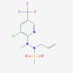 N-allyl-N'-[3-chloro-5-(trifluoromethyl)-2-pyridinyl]-N'-methylmethanesulfonohydrazide