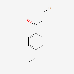 3-Bromo-1-(4-ethylphenyl)propan-1-one