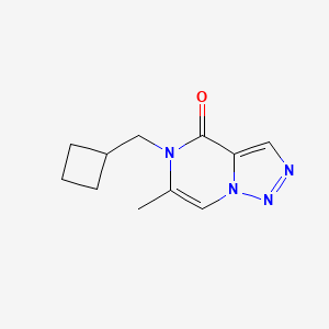 5-(Cyclobutylmethyl)-6-methyltriazolo[1,5-a]pyrazin-4-one