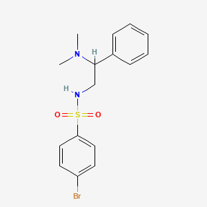 4-bromo-N-(2-(dimethylamino)-2-phenylethyl)benzenesulfonamide