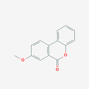 molecular formula C14H10O3 B295953 8-methoxy-6H-benzo[c]chromen-6-one 