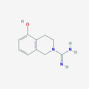 molecular formula C10H13N3O B029596 5-Hydroxy Debrisoquin CAS No. 70746-05-3