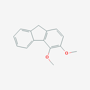 molecular formula C15H14O2 B295962 3,4-dimethoxy-9H-fluorene 