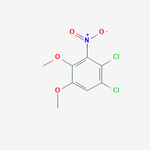 1,2-Dichloro-4,5-dimethoxy-3-nitrobenzene