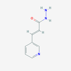 molecular formula C8H9N3O B295964 3-(3-Pyridinyl)acrylohydrazide 