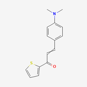 molecular formula C15H15NOS B2959663 3-[4-(Dimethylamino)phenyl]-1-(2-thienyl)-2-propen-1-one CAS No. 14385-59-2