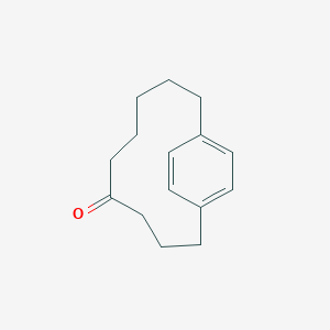 molecular formula C15H20O B295967 Bicyclo[9.2.2]pentadeca-1(13),11,14-trien-5-one 