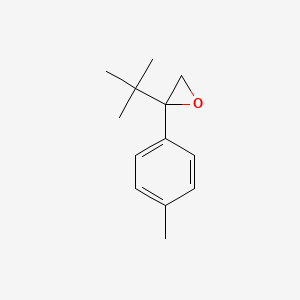 molecular formula C13H18O B2959679 2-Tert-butyl-2-(4-methylphenyl)oxirane CAS No. 79983-60-1