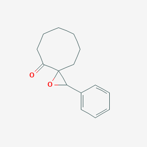 molecular formula C15H18O2 B295979 2-Phenyl-1-oxaspiro[2.7]decan-4-one 