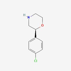 (2S)-2-(4-chlorophenyl)morpholine