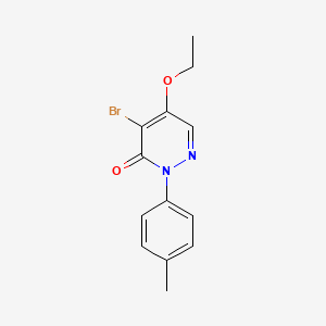 4-bromo-5-ethoxy-2-(4-methylphenyl)-3(2H)-pyridazinone