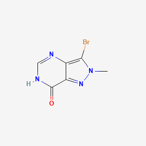 3-bromo-2-methyl-6H-pyrazolo[4,3-d]pyrimidin-7-one