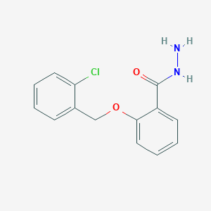 2-[(2-Chlorophenyl)methoxy]benzohydrazide