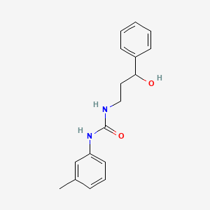 1-(3-Hydroxy-3-phenylpropyl)-3-(m-tolyl)urea