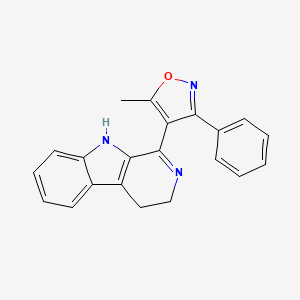 4-(3,4-Dihydrobeta-carbolinyl)-5-methyl-3-phenylisoxazole