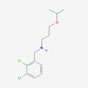 molecular formula C13H19Cl2NO B2959974 (2,3-Dichloro-benzyl)-(3-isopropoxy-propyl)-amine CAS No. 842968-49-4