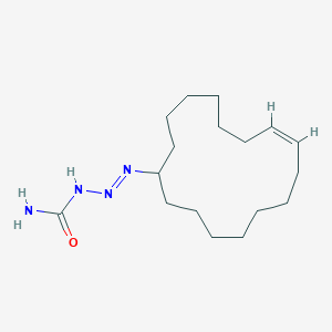 3-(8-Cyclohexadecen-1-yl)-2-triazene-1-carboxamide